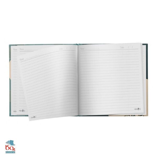 دفتر یادداشت خط دار مربعی مستر نوت جلد سخت کد 3