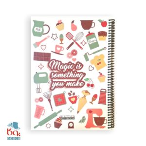 دفتر آشپزی مدل 1 My Kitchen، سایز A4 دات نوت